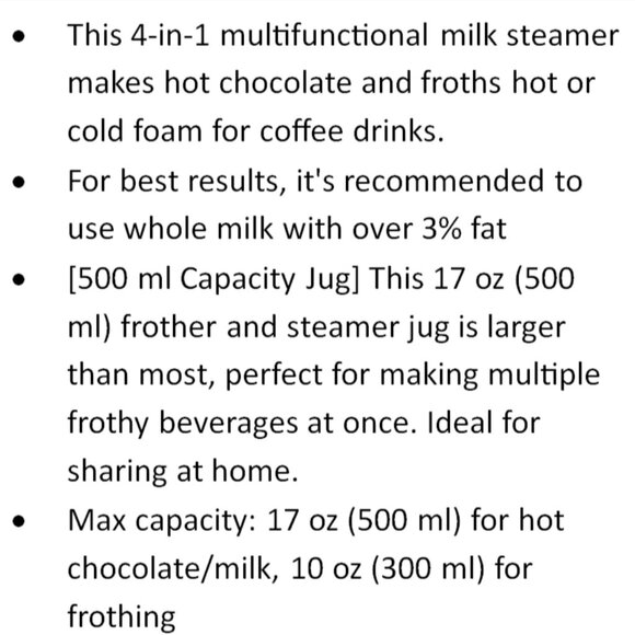 Stainless 4-in-1 Milk Frother - Picture 15 of 17